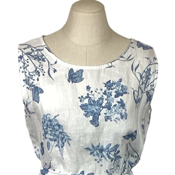 Bellambra “Made in Italy” Floral Belted Maxi Dress - Picture 5 of 9